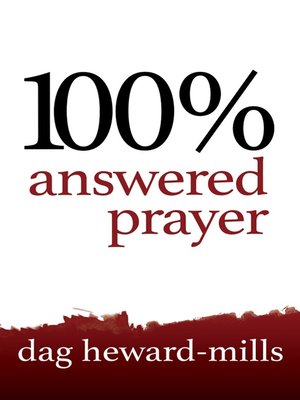 cover image of 100% Answered Prayer